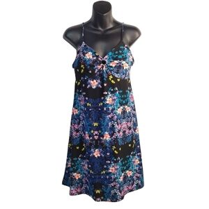 Mudd Women's Multi Color Floral Print Tank Dress Size M NWT